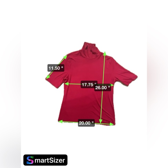 LAUREN BY RALPH LAUREN Red Turtleneck - Picture 3 of 3